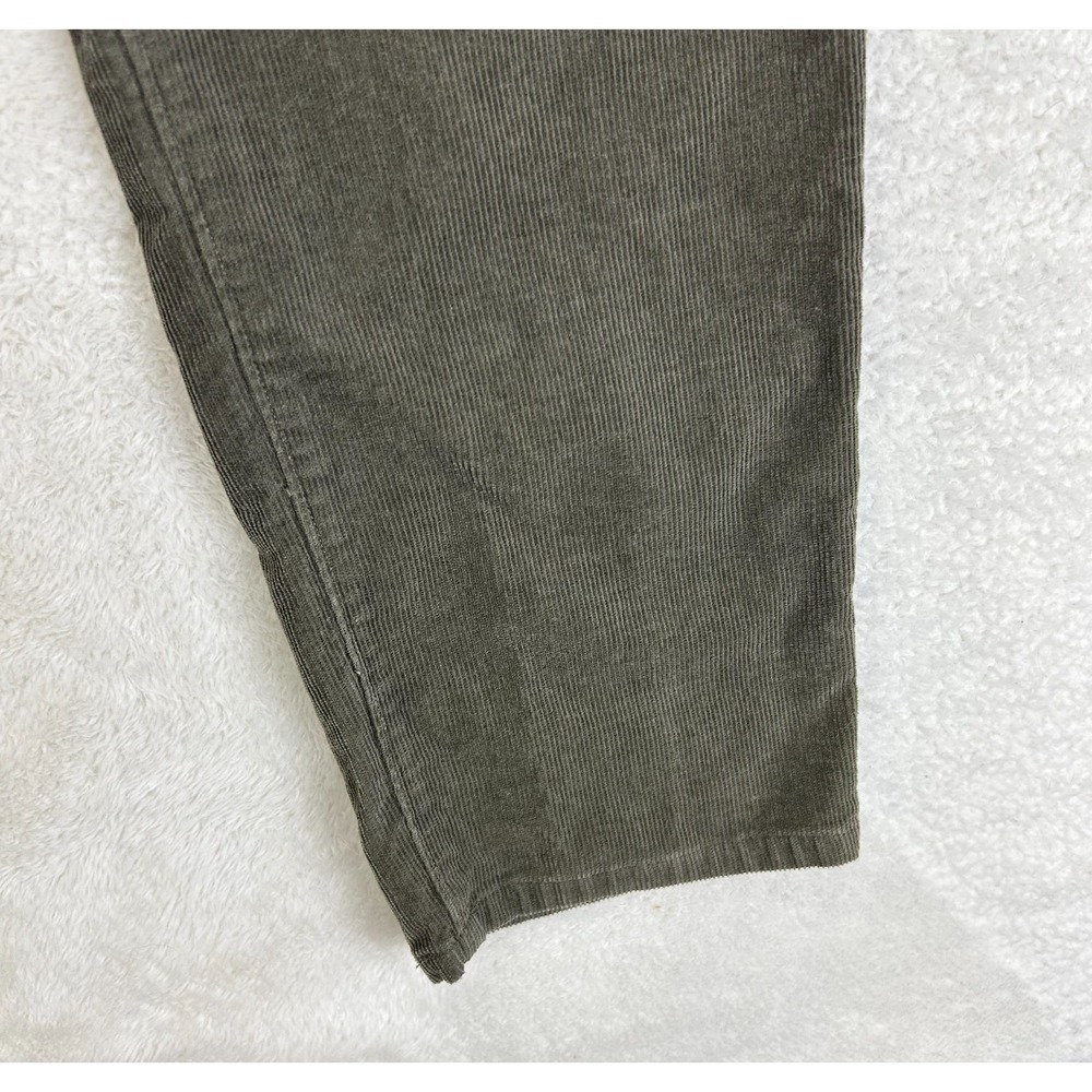Bonobos Corduroy Pants Mens 33x30 Olive Green Slim Athletic Straight Fit Casual - Picture 5 of 16